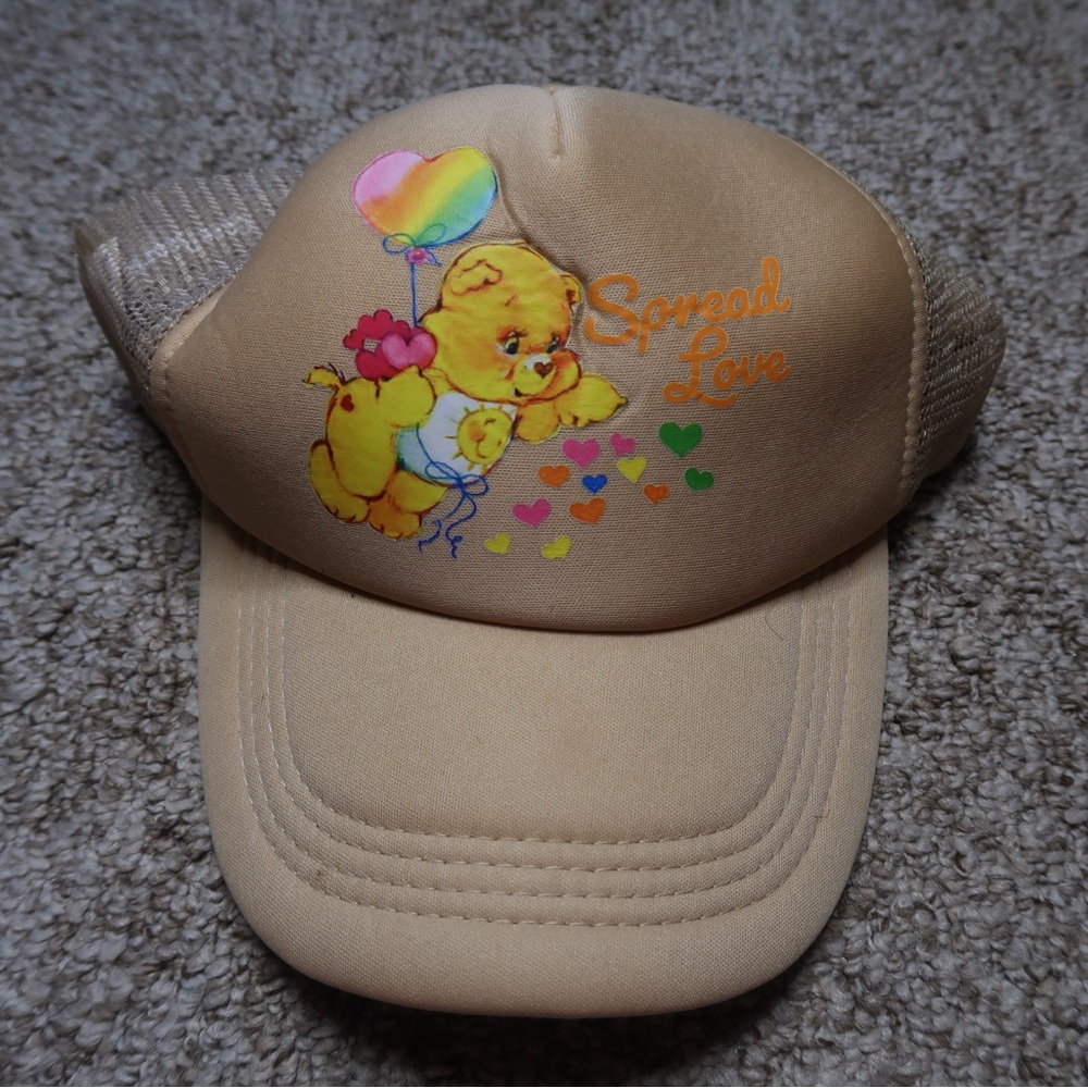 Pacsun Carebear “spread love” SnapBack hat